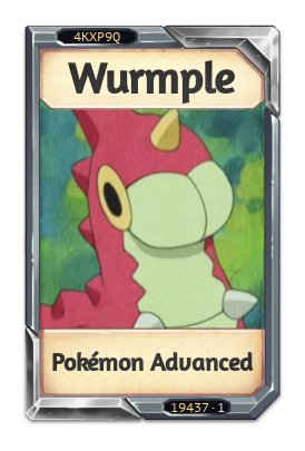 Wurmple Pokémon Advanced