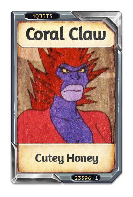 Coral Claw Cutey Honey