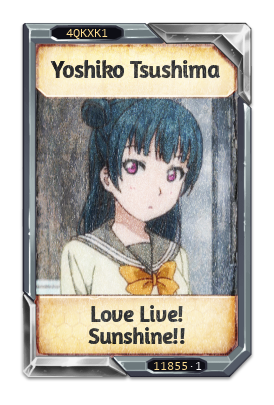 Yoshiko Tsushima Love Live! Sunshine!!