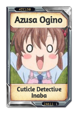 Azusa Ogino Cuticle Detective Inaba