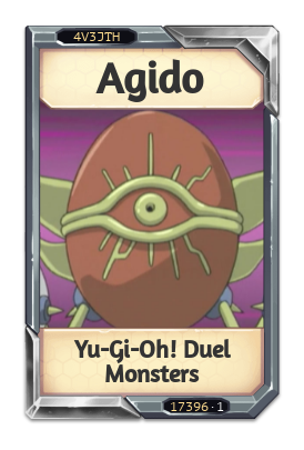 Agido Yu-Gi-Oh! Duel Monsters