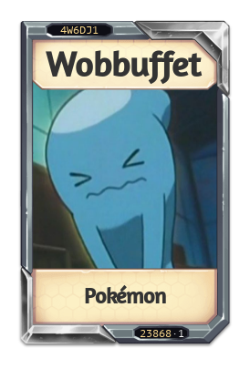 Wobbuffet Pokémon