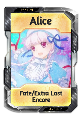 Alice Fate/Extra Last Encore