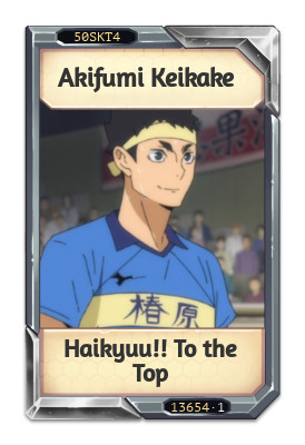 Akifumi Keikake Haikyuu!! To the Top