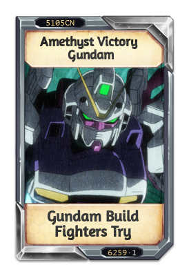 Amethyst Victory Gundam Gundam Build Fighters Try