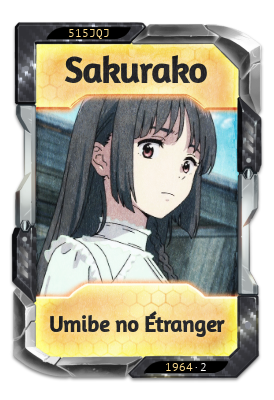 Sakurako Umibe no Étranger