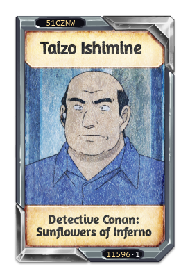 Taizo Ishimine Detective Conan: Sunflowers of Inferno