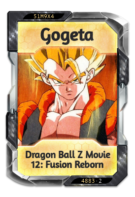 Gogeta Dragon Ball Z Movie 12: Fusion Reborn