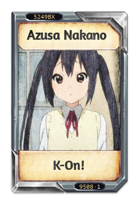 Azusa Nakano K-On!