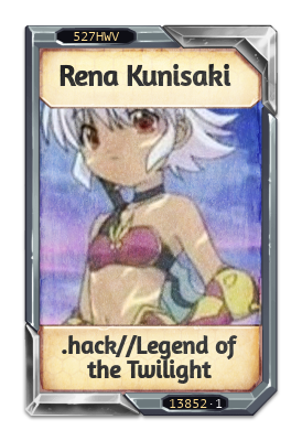 Rena Kunisaki .hack//Legend of the Twilight