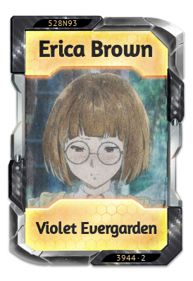 Erica Brown Violet Evergarden