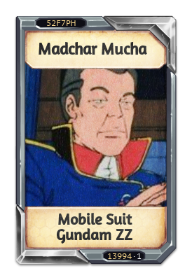 Madchar Mucha Mobile Suit Gundam ZZ