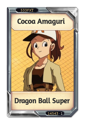 Cocoa Amaguri Dragon Ball Super