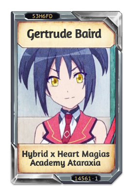 Gertrude Baird Hybrid x Heart Magias Academy Ataraxia