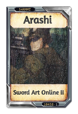 Arashi Sword Art Online II