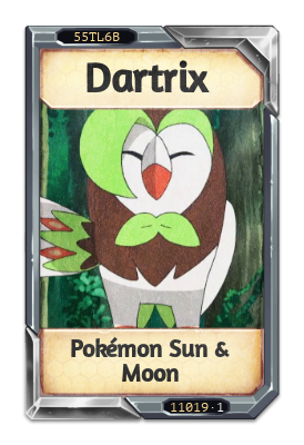 Dartrix Pokémon Sun & Moon