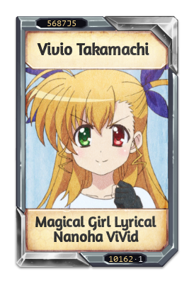 Vivio Takamachi Magical Girl Lyrical Nanoha ViVid