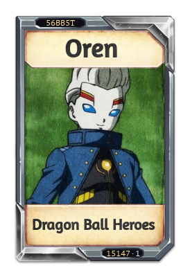 Oren Dragon Ball Heroes