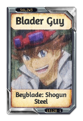 Blader Guy Beyblade: Shogun Steel