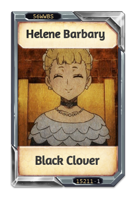 Helene Barbary Black Clover