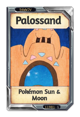 Palossand Pokémon Sun & Moon