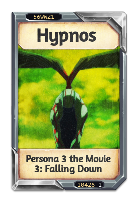 Hypnos Persona 3 the Movie 3: Falling Down