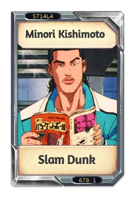 Minori Kishimoto Slam Dunk