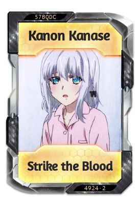 Kanon Kanase Strike the Blood