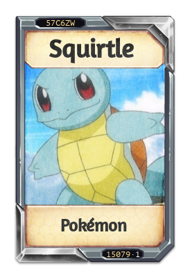 Squirtle Pokémon