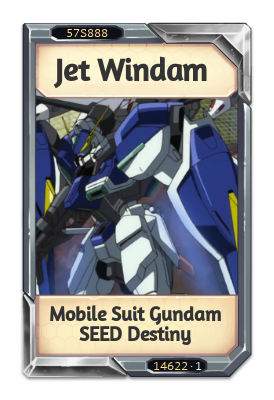 Jet Windam Mobile Suit Gundam SEED Destiny