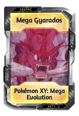 Mega Gyarados Pokémon XY: Mega Evolution