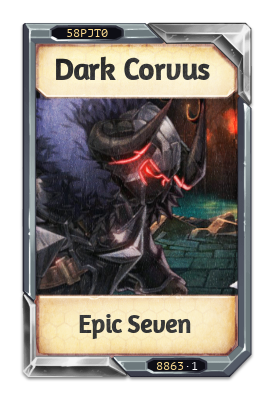 Dark Corvus Epic Seven