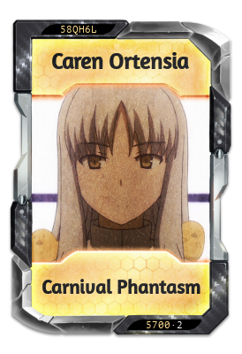 Caren Hortensia Fate/hollow ataraxia