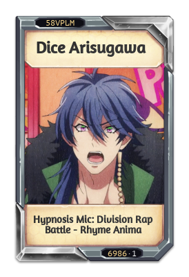 Dice Arisugawa Hypnosis Mic: Division Rap Battle - Rhyme Anima