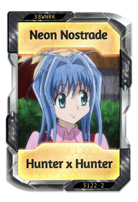 Neon Nostrade Hunter x Hunter