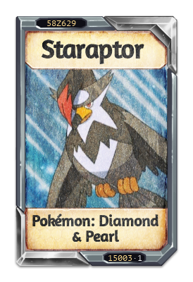 Staraptor Pokémon: Diamond & Pearl