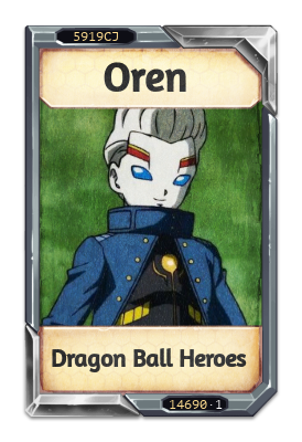 Oren Dragon Ball Heroes