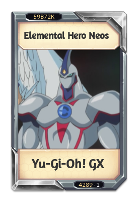 Elemental Hero Neos Yu-Gi-Oh! GX