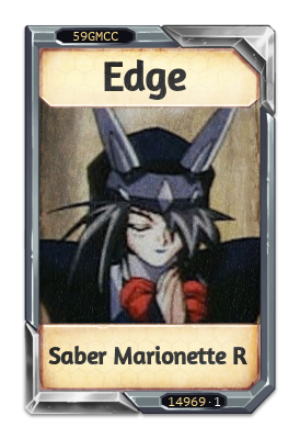 Edge Saber Marionette R