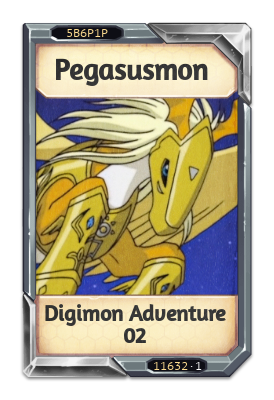 Pegasusmon Digimon Adventure 02