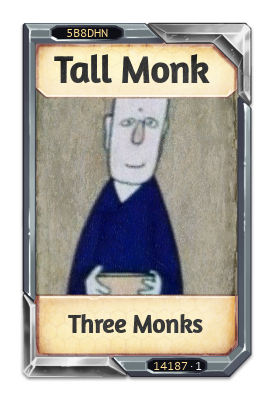 Tall Monk Three Monks