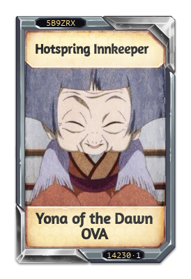 Hotspring Innkeeper Yona of the Dawn OVA