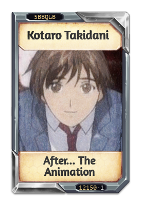 Kotaro Takidani After... The Animation