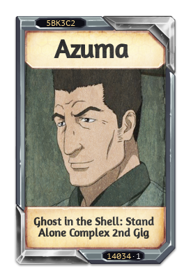 Azuma Ghost in the Shell: Stand Alone Complex 2nd Gig