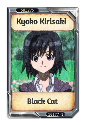 Kyoko Kirisaki Black Cat