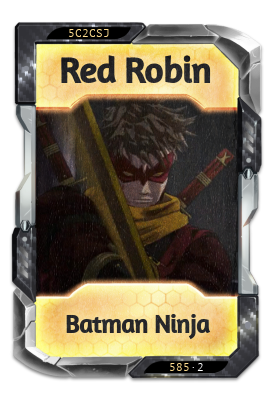 Red Robin Batman Ninja