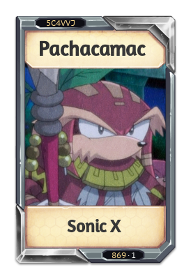 Pachacamac Sonic X