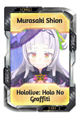 Murasaki Shion Hololive: Holo no Graffiti