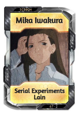 Mika Iwakura Serial Experiments Lain