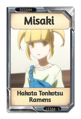 Misaki Hakata Tonkotsu Ramens